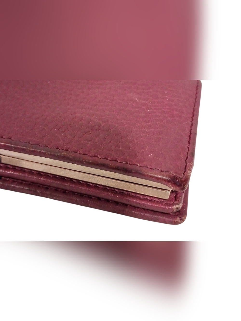 Bvlgari Monete Leather French Kiss-Lock Long Leather Wallet - Picture 6 of 16